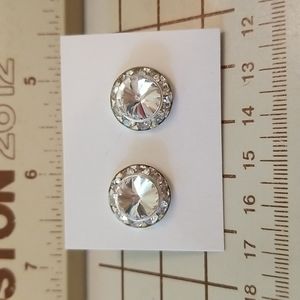 Dance competition earrings crystal